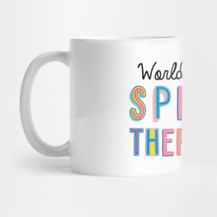 Speech Therapist Gifts | World's cutest Speech Therapist Mug